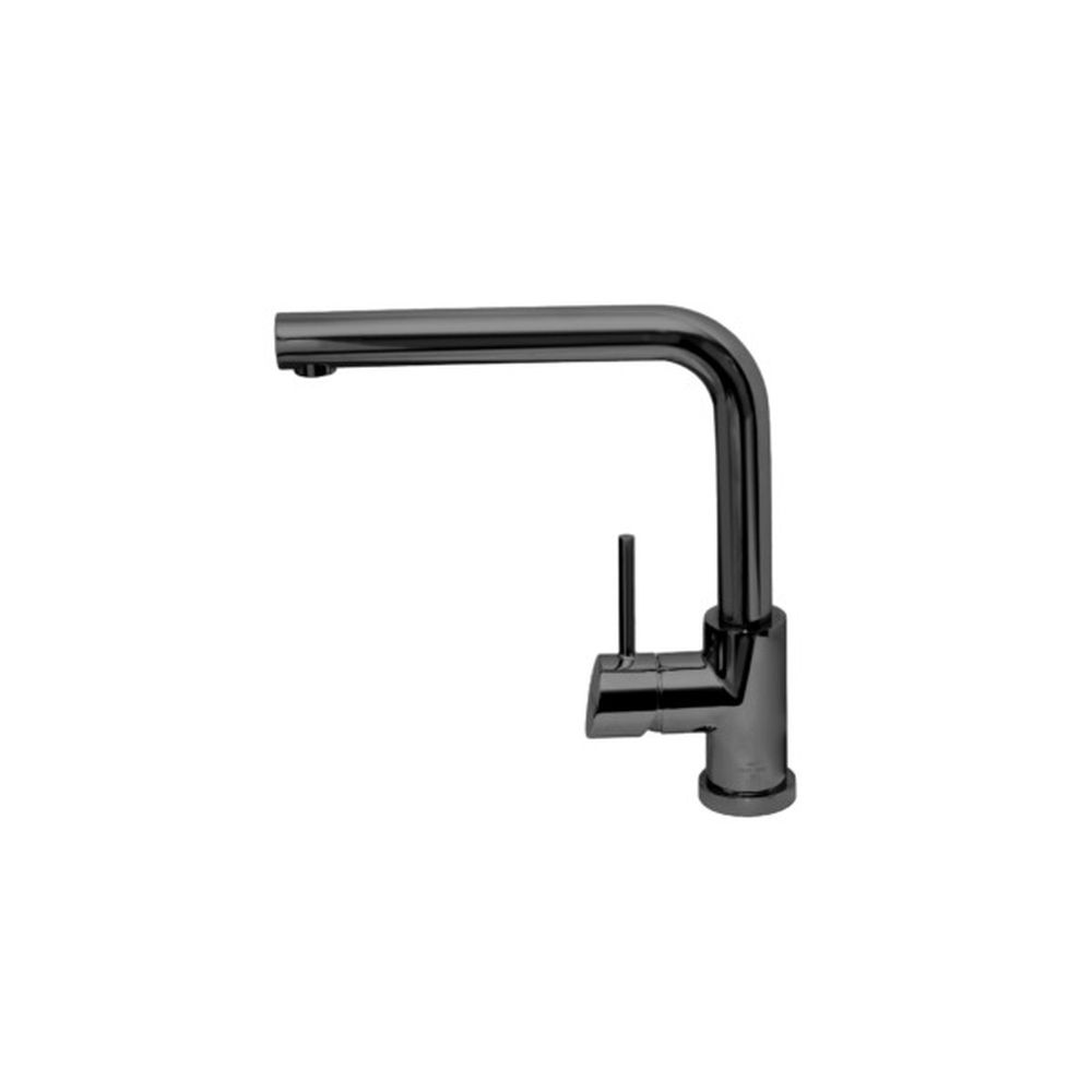 Set chiuveta bucatarie inox Kombino 50 si baterie bucatarie Fluid Monarch antracit [3]