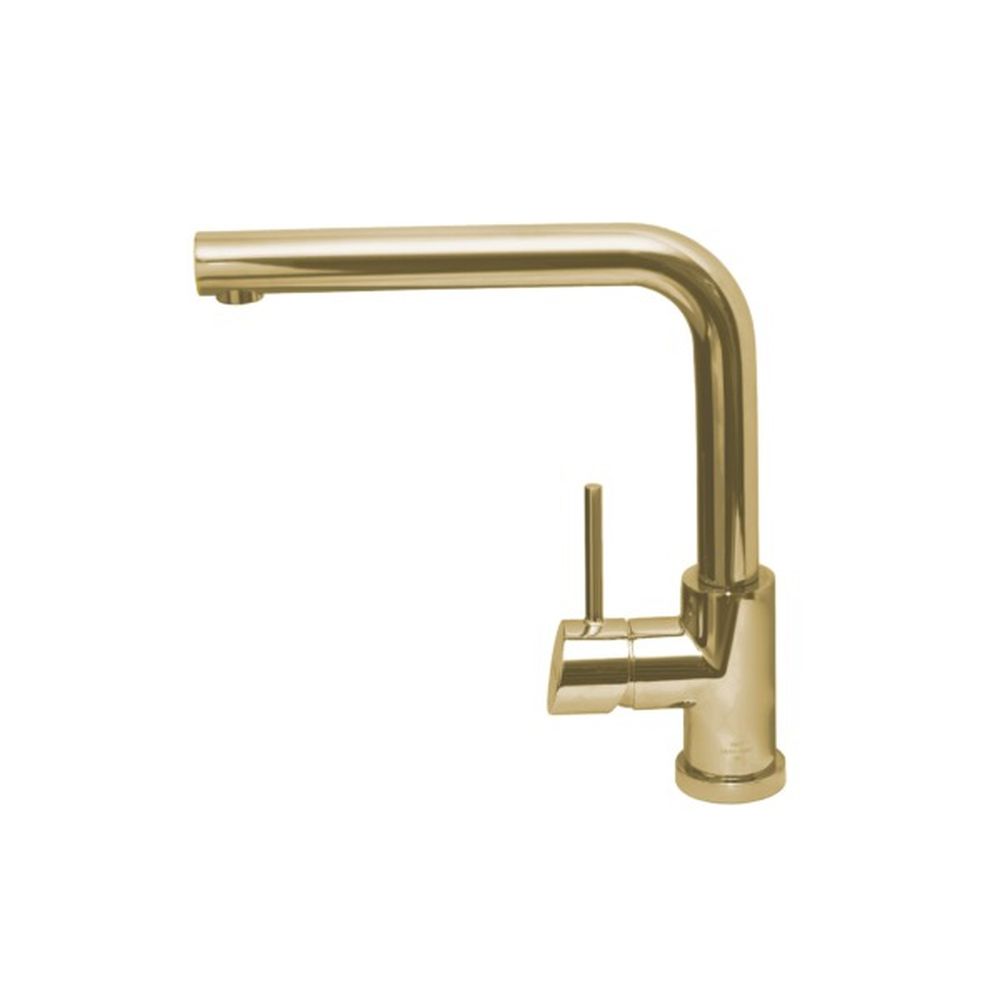 Set chiuveta bucatarie inox Kombino 50 si baterie bucatarie Fluid Monarch aurie [3]