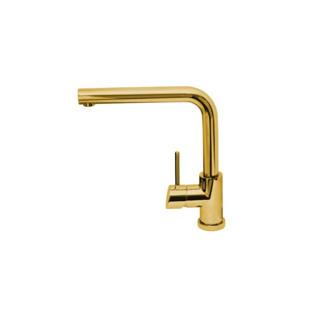 Set chiuveta bucatarie inox Kombino 50 si baterie bucatarie Fluid Monarch bronz [3]