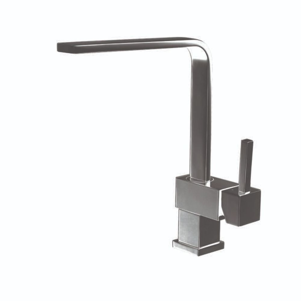 Set chiuveta bucatarie inox Pure 30 si baterie bucatarie Laguna Monarch antracit [3]