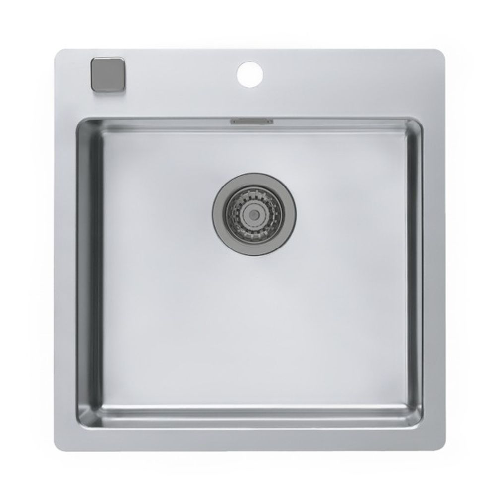 Set chiuveta bucatarie inox Pure 30 si baterie bucatarie Laguna Monarch antracit [2]