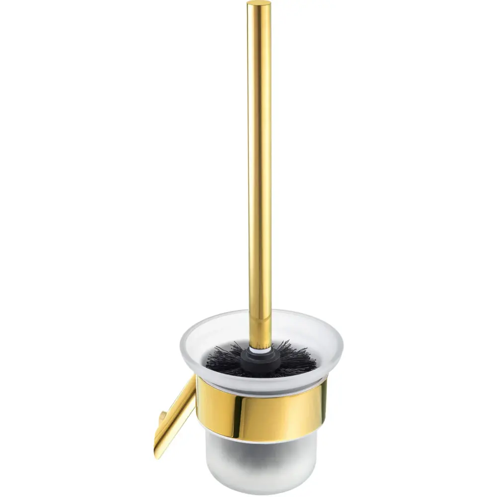 Set coloana de dus si baterie lavoar Deante Alpinia cu accesorii Deante Silia, auriu lucios [6]