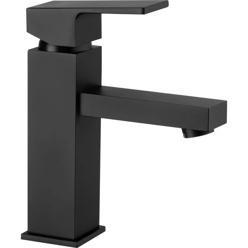 Set coloana de dus si baterie lavoar Deante Anemon cu accesorii Deante Round, negru mat [3]