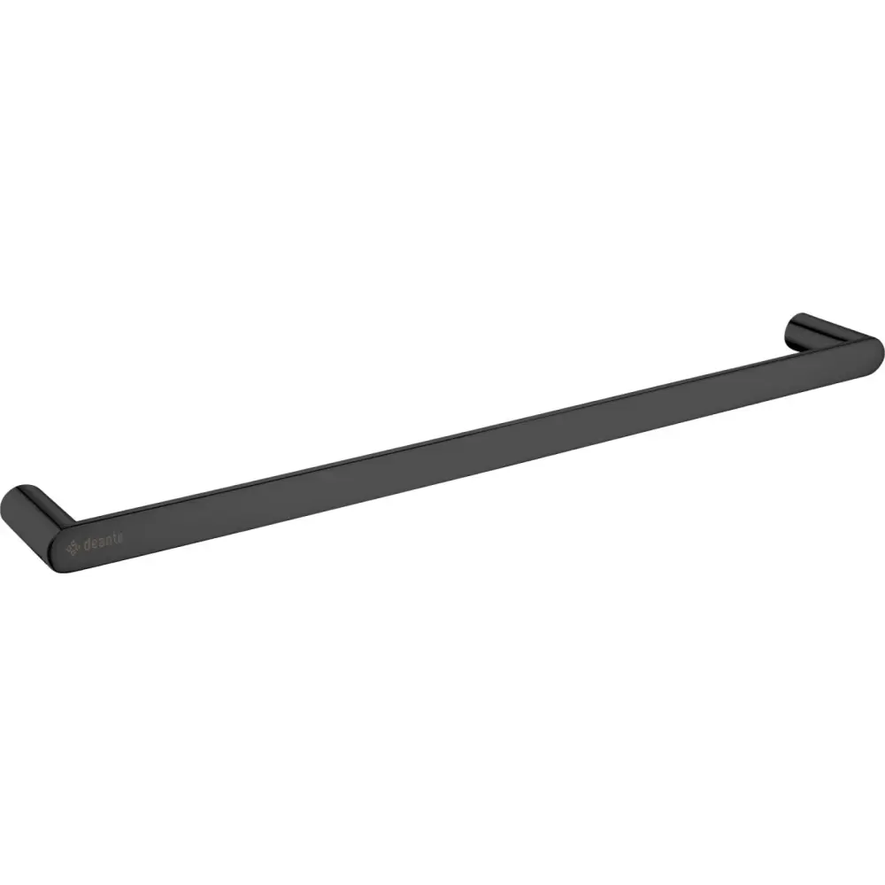 Set coloana de dus si baterie lavoar Deante Anemon cu accesorii Deante Round, negru mat [8]