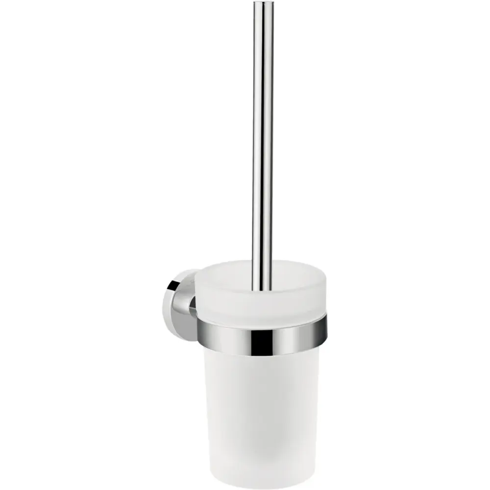 Set coloana dus si baterie lavoar Hansgrohe Vernis Blend si accesorii baie Hansgrohe Logis, crom [6]