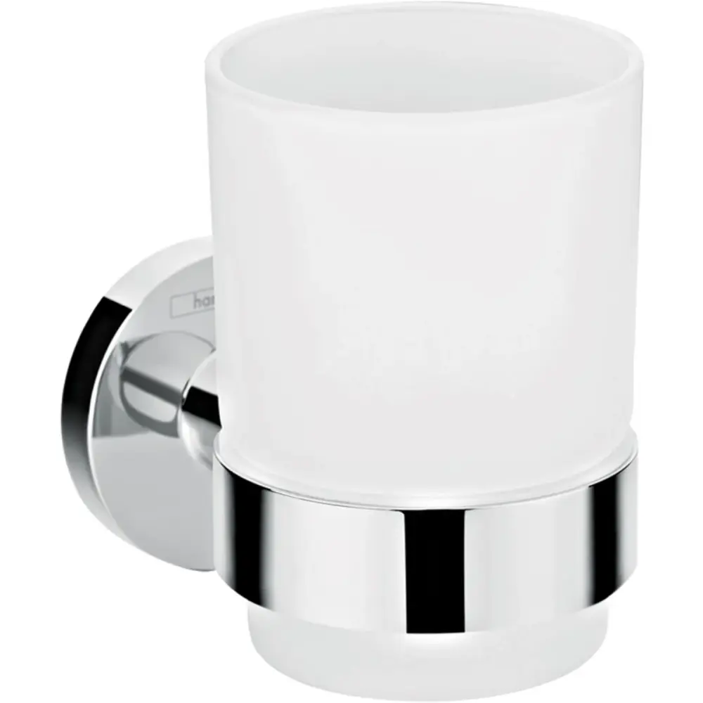 Set coloana dus si baterie lavoar Hansgrohe Vernis Blend si accesorii baie Hansgrohe Logis, crom [5]