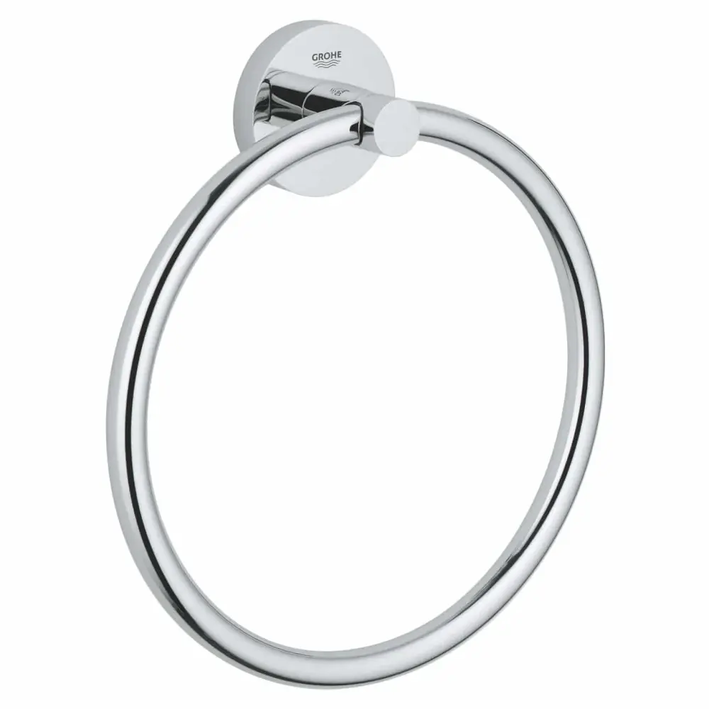 Set coloana dus si baterie lavoar Grohe Cosmopolitan cu accesorii baie Grohe Essentials, crom [8]
