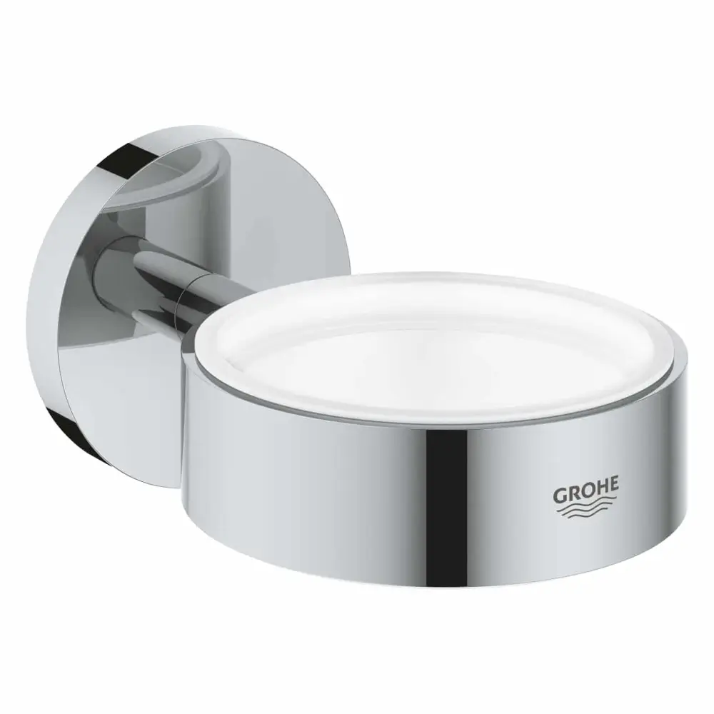 Set coloana dus si baterie lavoar Grohe Cosmopolitan cu accesorii baie Grohe Essentials, crom [7]