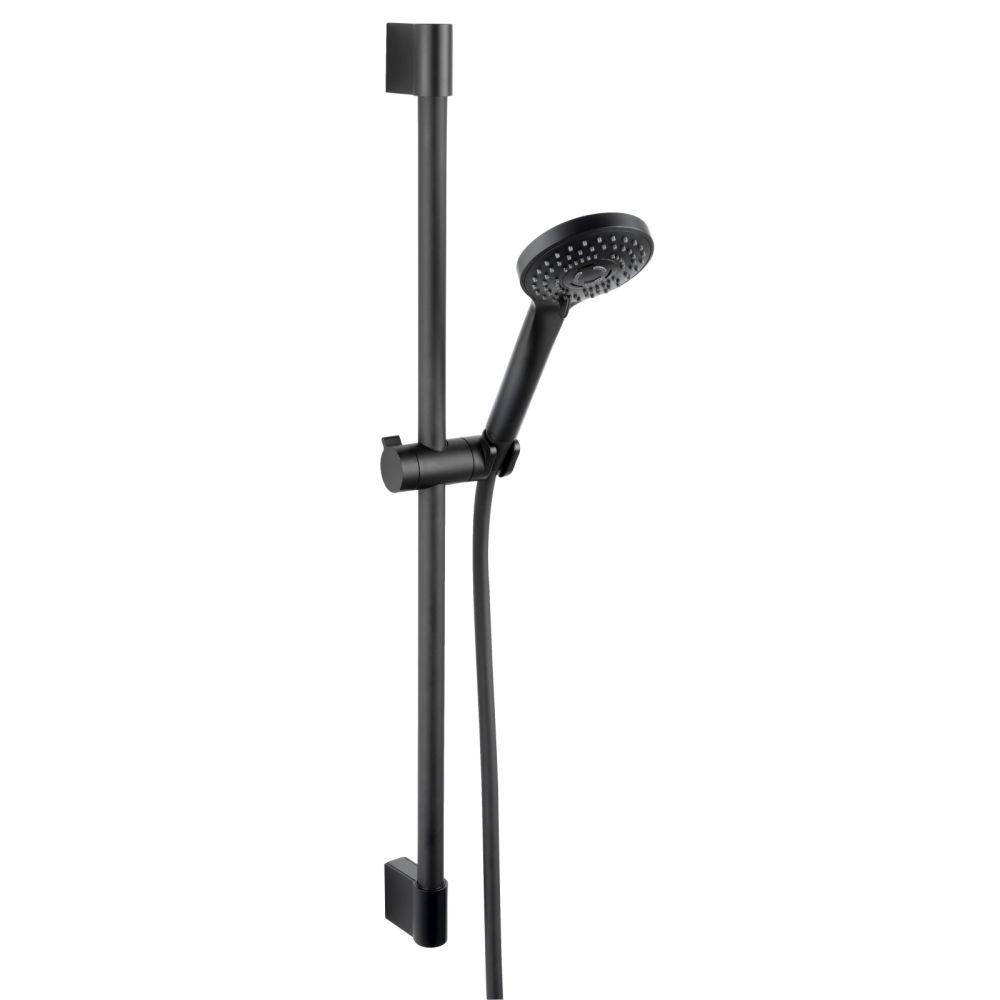 Set de dus FDesign Inula cu bara, para dus 3 functii si furtun, negru mat [3]
