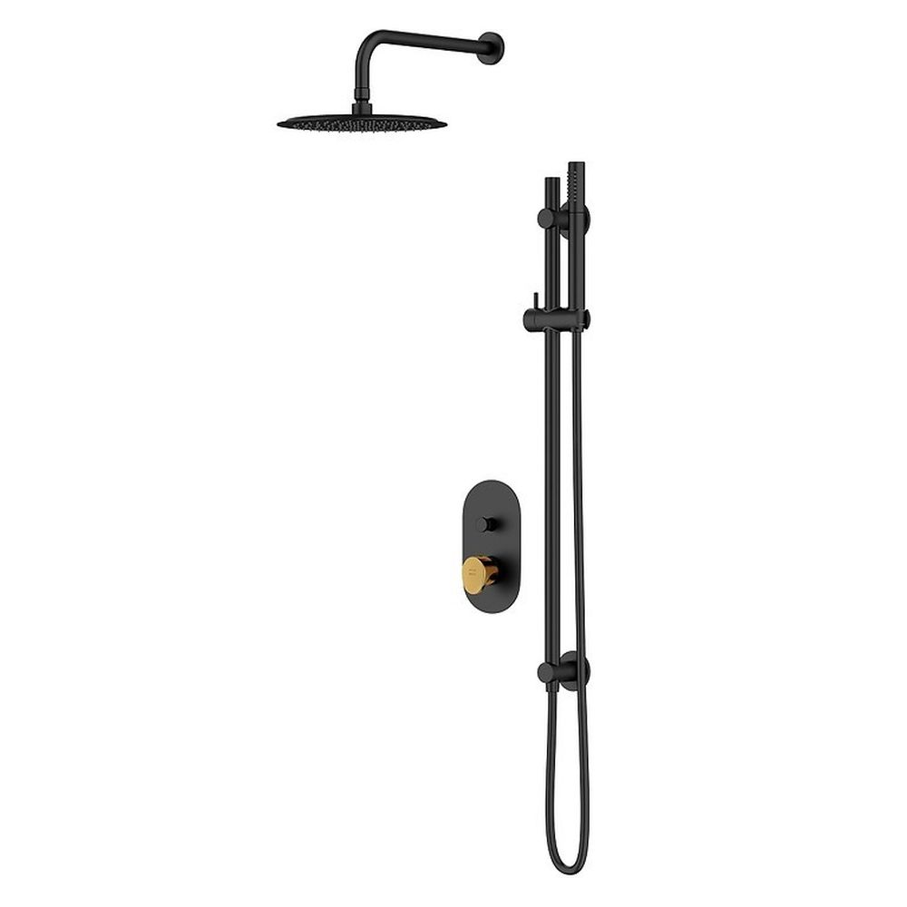 Set de dus incastrat Cersanit Inverto, negru mat [2]