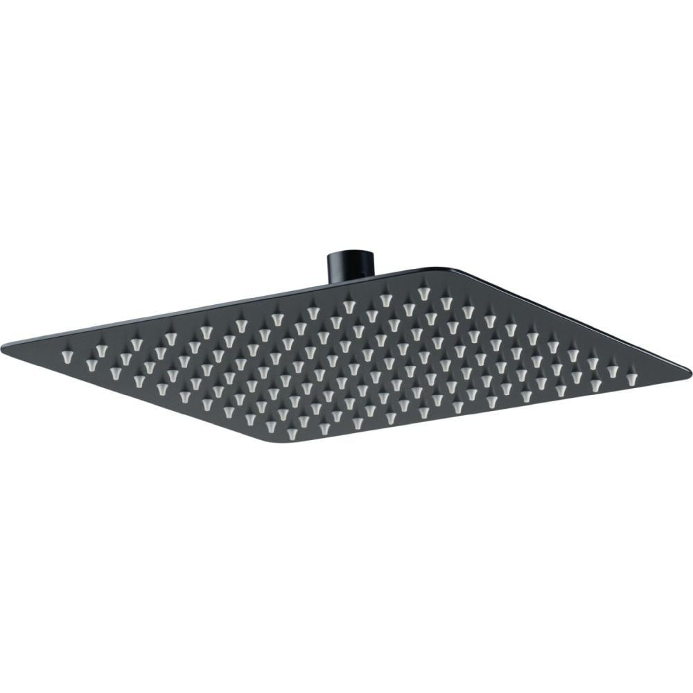 Set de dus incastrat neagru mat cu palarie patrata Deante, Hiacynt [3]