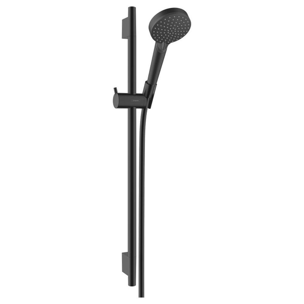 Set para de dus, 2 jeturi, bara si furtun, negru mat