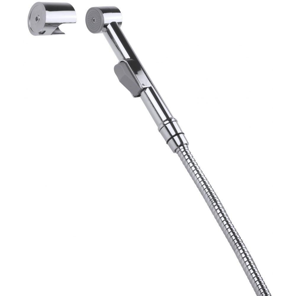 Set dus igienic Deante Bidetta cu suport fix, 150 cm, crom lucios [4]