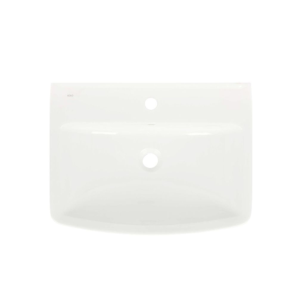 Set mobilier baie cu lavoar inclus alb, 50 cm, Kolo Geberit Group, Rekord [2]