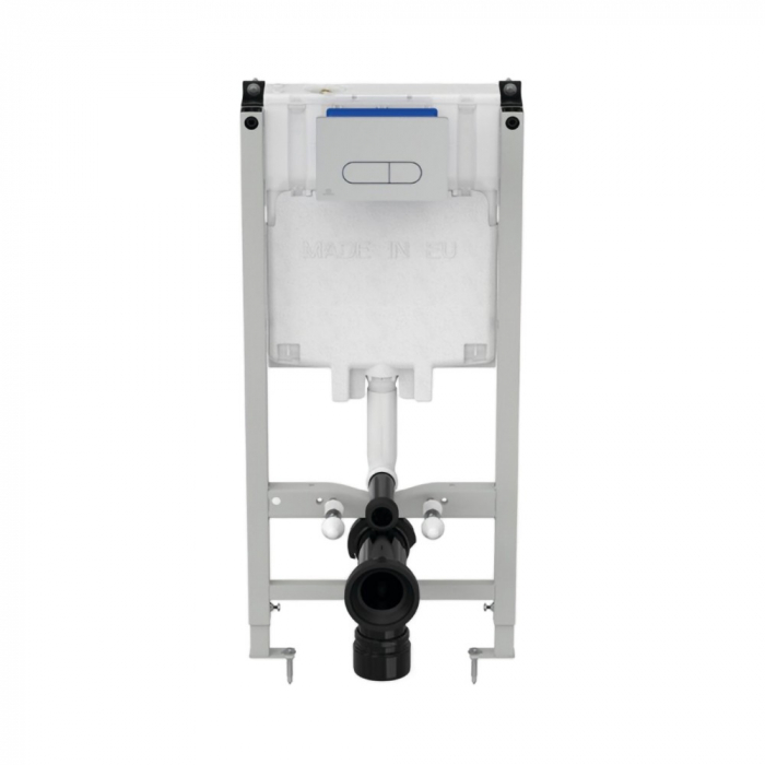 Set rezervor incastrat PROSYS cu set de fixare inclus si clapeta Oleas M1 crom, Ideal Standard