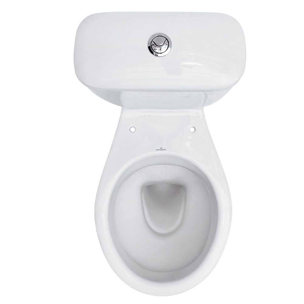 Set vas wc cu rezervor si capac duroplast, evacuare orizontala, Cersanit President [2]