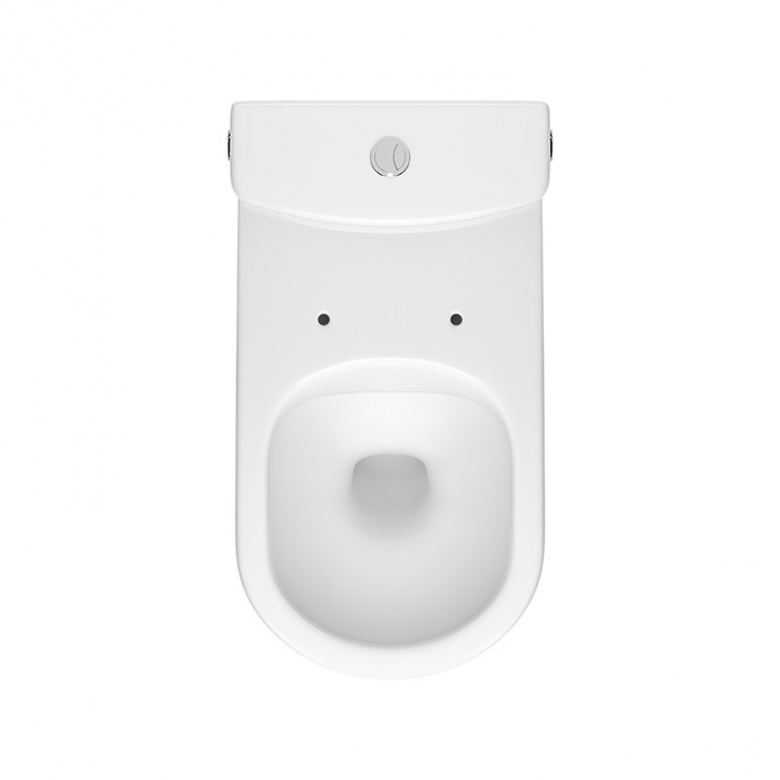 Set vas WC cu rezervor si capac duroplast slim si soft close, cu alimentare laterala si evacuare veritcala, ZIP SimpleOn Cersanit [2]