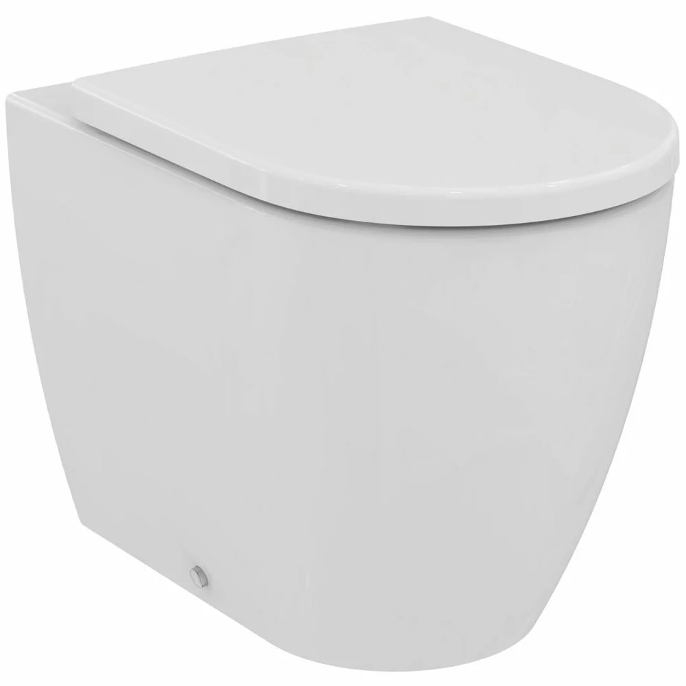 Set vas wc pe podea, cu capac softclose, alb, Ideal Standard  Ellisse Rimless [2]