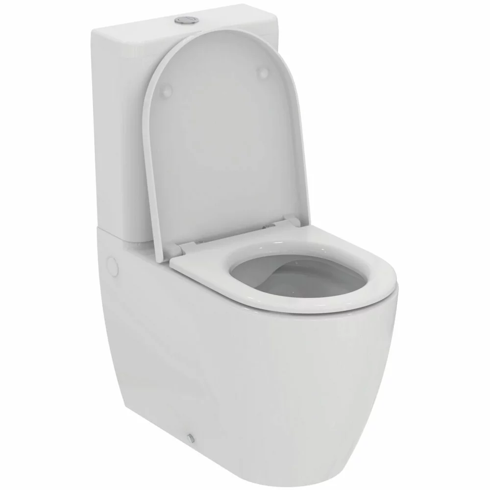 Set vas wc pe podea, cu rezervor si capac, Ideal Standard Ellisse Rmless BTW [5]