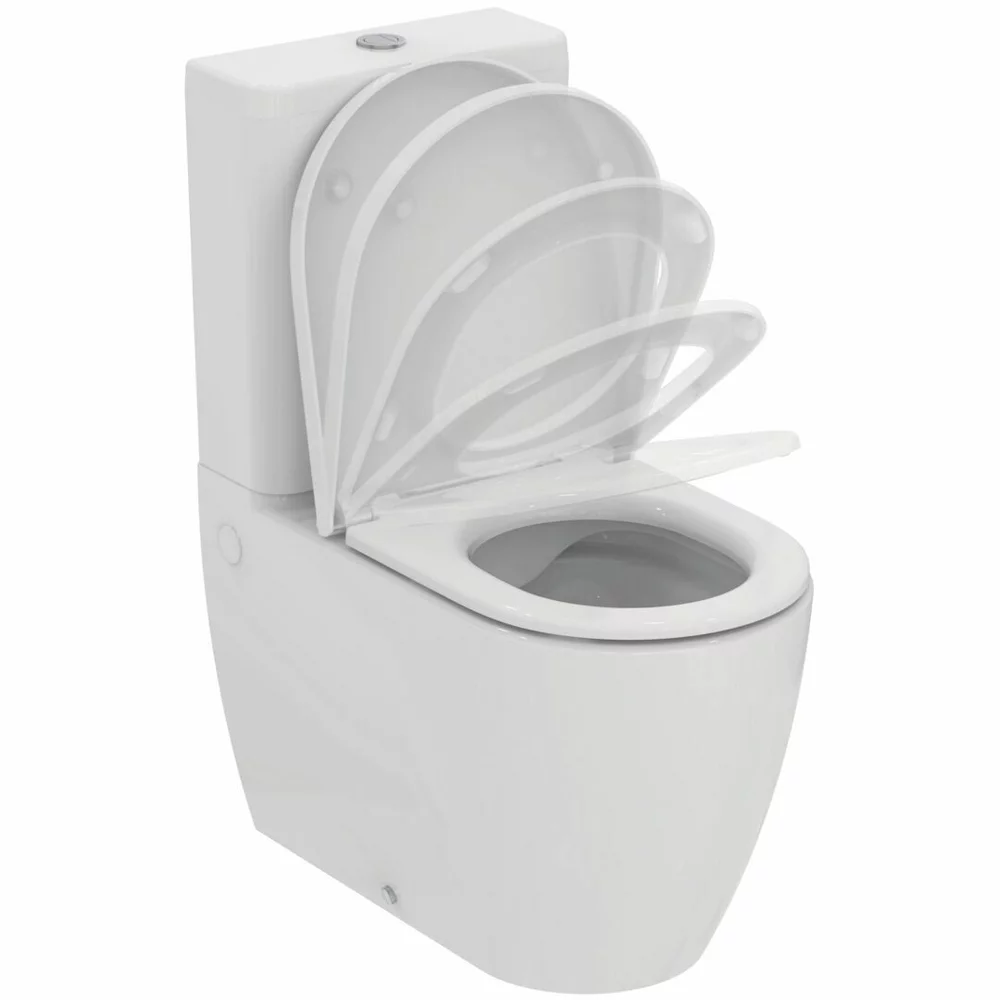 Set vas wc pe podea, cu rezervor si capac, Ideal Standard Ellisse Rmless BTW [2]