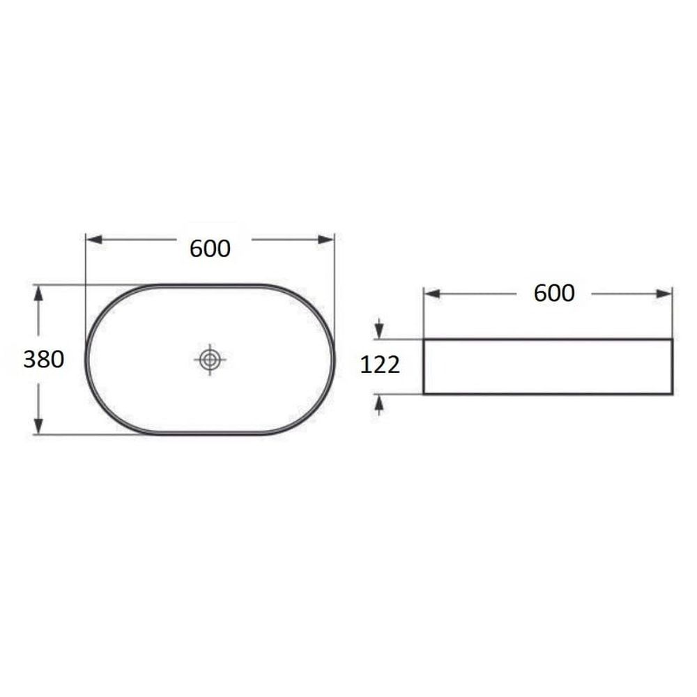 Set vas wc rimless cu capac soft close Oslo plus lavoar baie oval alb lucios [3]