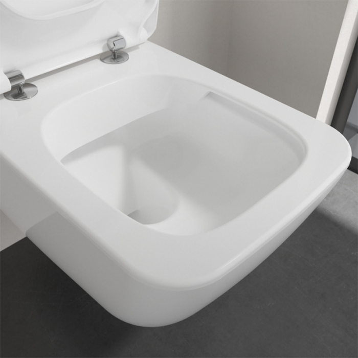 Set vas wc suspendat, cu capac soft close, alb alpin, Villeroy & Boch, Venticello [5]