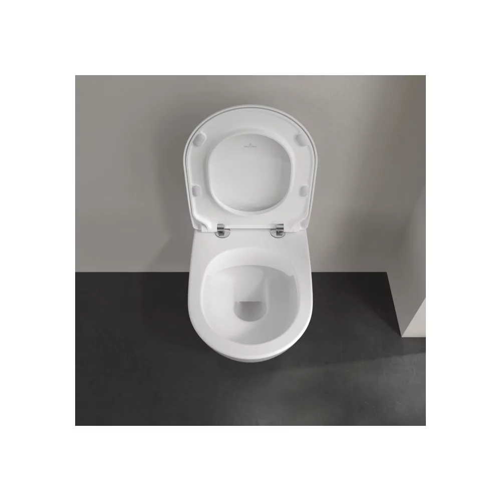 Set vas wc suspendat cu capac soft close si quick release, alb alpin, Villeroy&Boch Subway 2.0 DirectFlush [6]