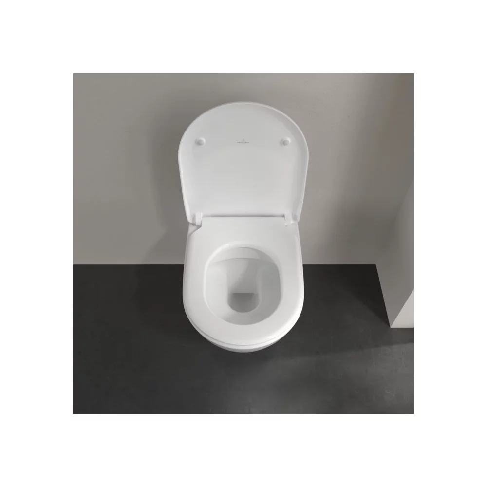 Set vas wc suspendat cu capac soft close si quick release, alb alpin, Villeroy&Boch Subway 2.0 DirectFlush [5]