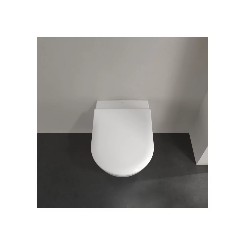 Set vas wc suspendat cu capac soft close si quick release, alb alpin, Villeroy&Boch Subway 2.0 DirectFlush [4]