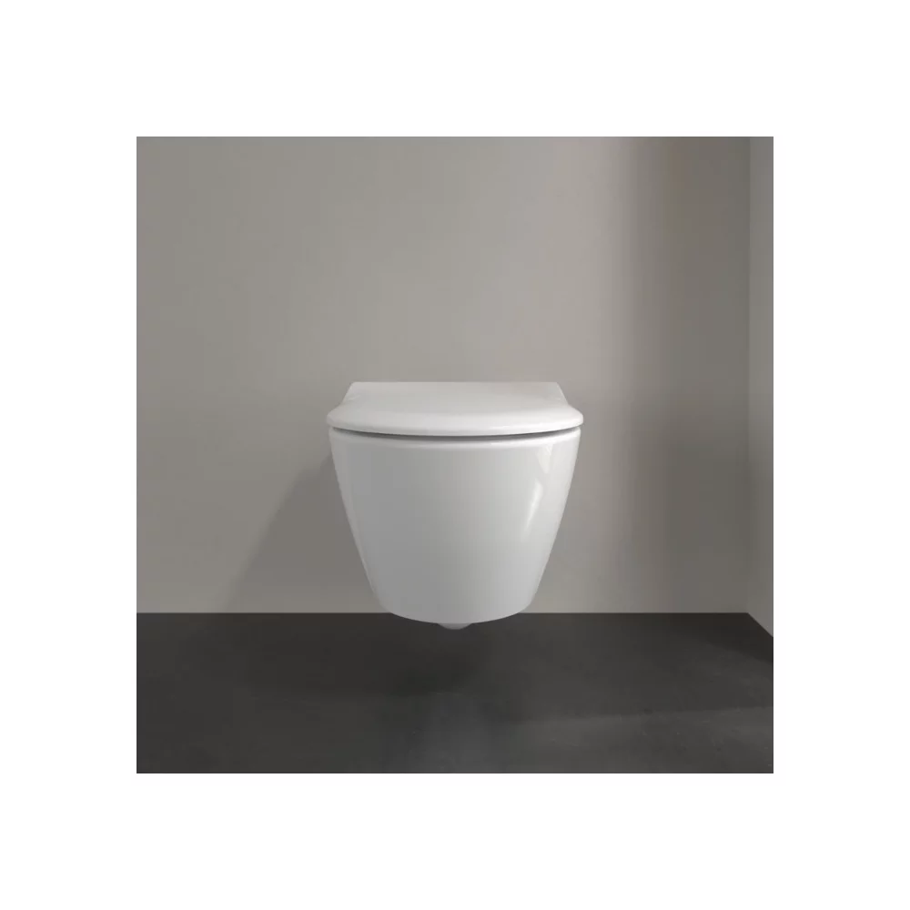 Set vas wc suspendat cu capac soft close si quick release, alb alpin, Villeroy&Boch Subway 2.0 DirectFlush [3]