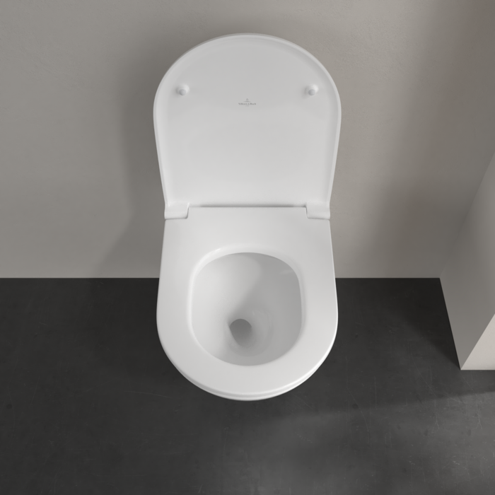 Set vas wc suspendat cu capac soft close și quick release, Villeroy & Boch, Universo [5]