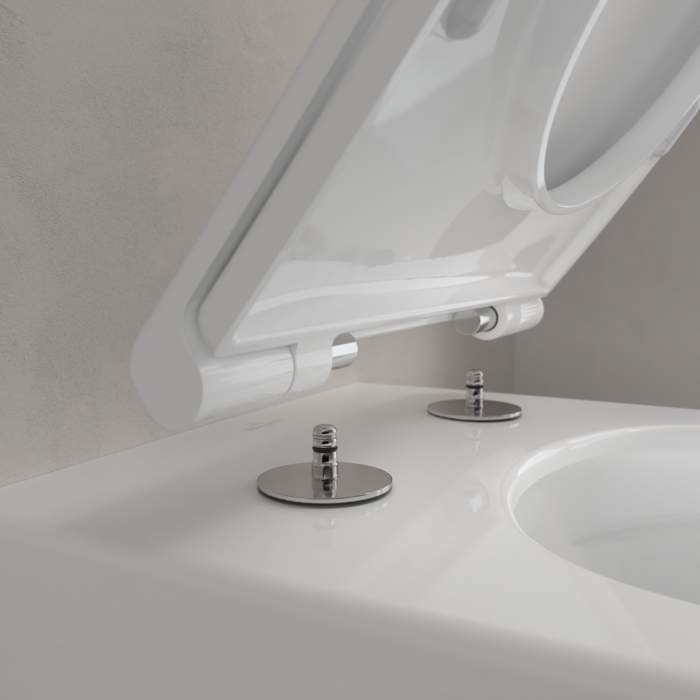 Set vas wc suspendat cu capac soft close și quick release, Villeroy & Boch, Universo [12]
