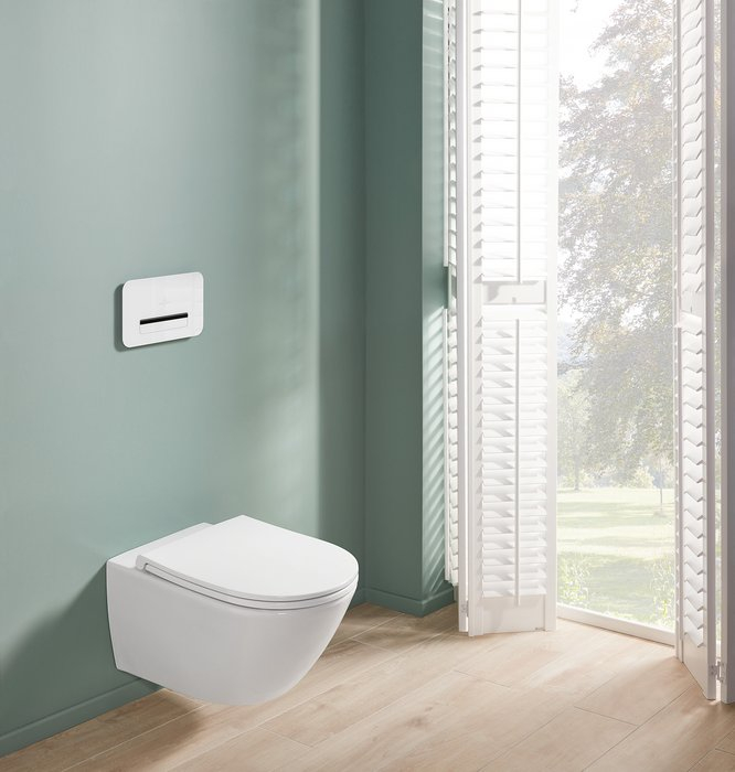 Set vas wc suspendat cu capac soft close și quick release, Villeroy & Boch, Universo [10]