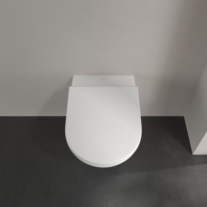Set vas wc suspendat cu capac soft close și quick release, Villeroy & Boch, Universo [6]