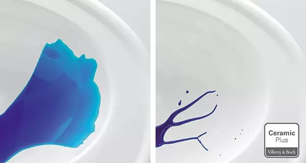 Set vas wc suspendat dreptunghiular, alb lucios, directFlush, CeramicPlus, Villeroy & Boch Finion [4]