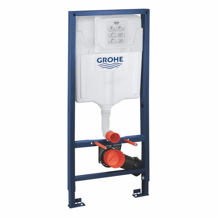 Set vas wc suspendat rimless cu capac soft close Bristol si rezervor wc incastrat Grohe Rapid SL [3]