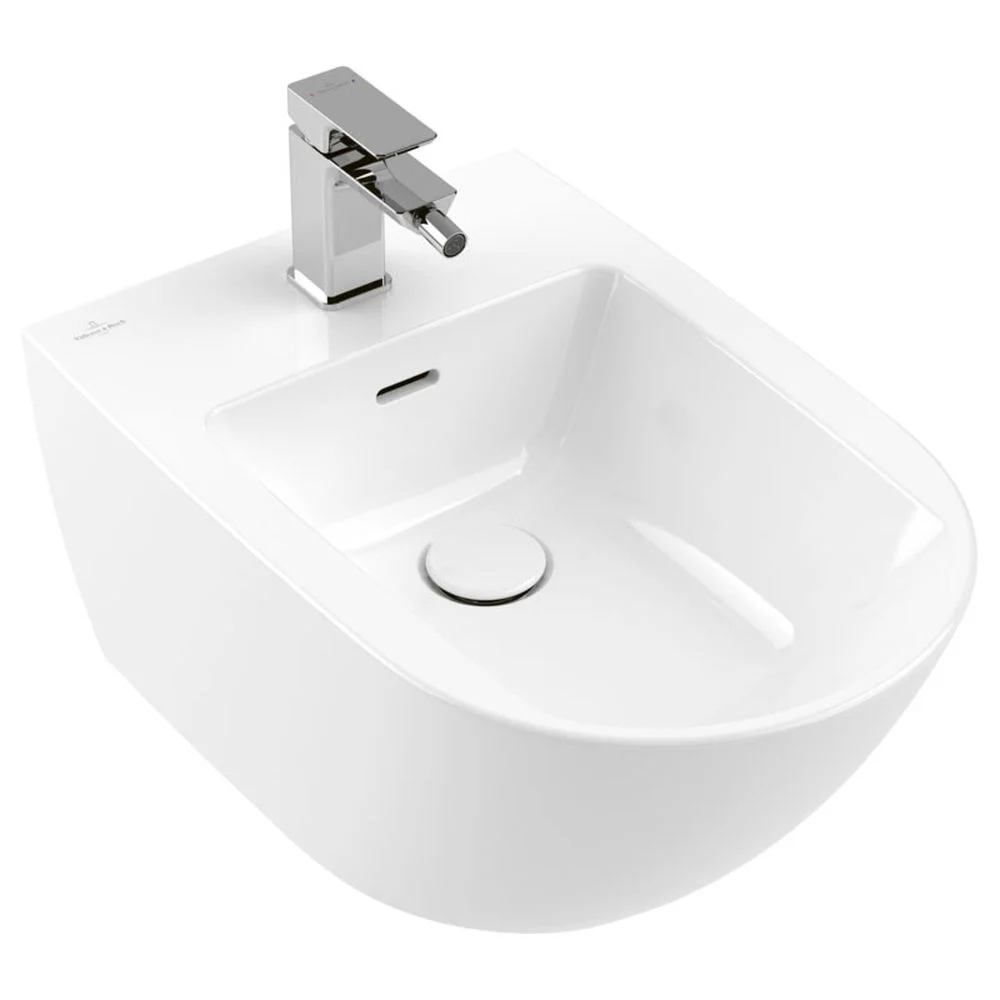 Set Vas Wc suspendat rimless cu capac capac soft close si quick release si bideu, Villeroy & Boch Subway 3.0 [3]