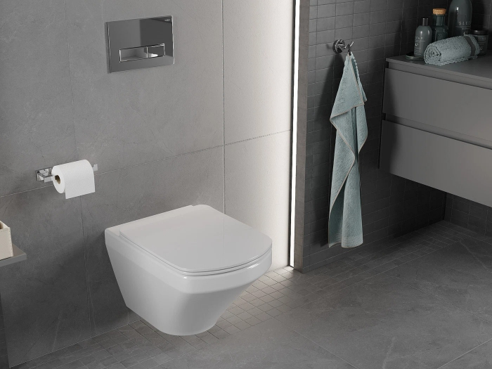 Set vas wc suspendat rimless cu capac soft close Bristol si rezervor wc incastrat Grohe Rapid SL [4]
