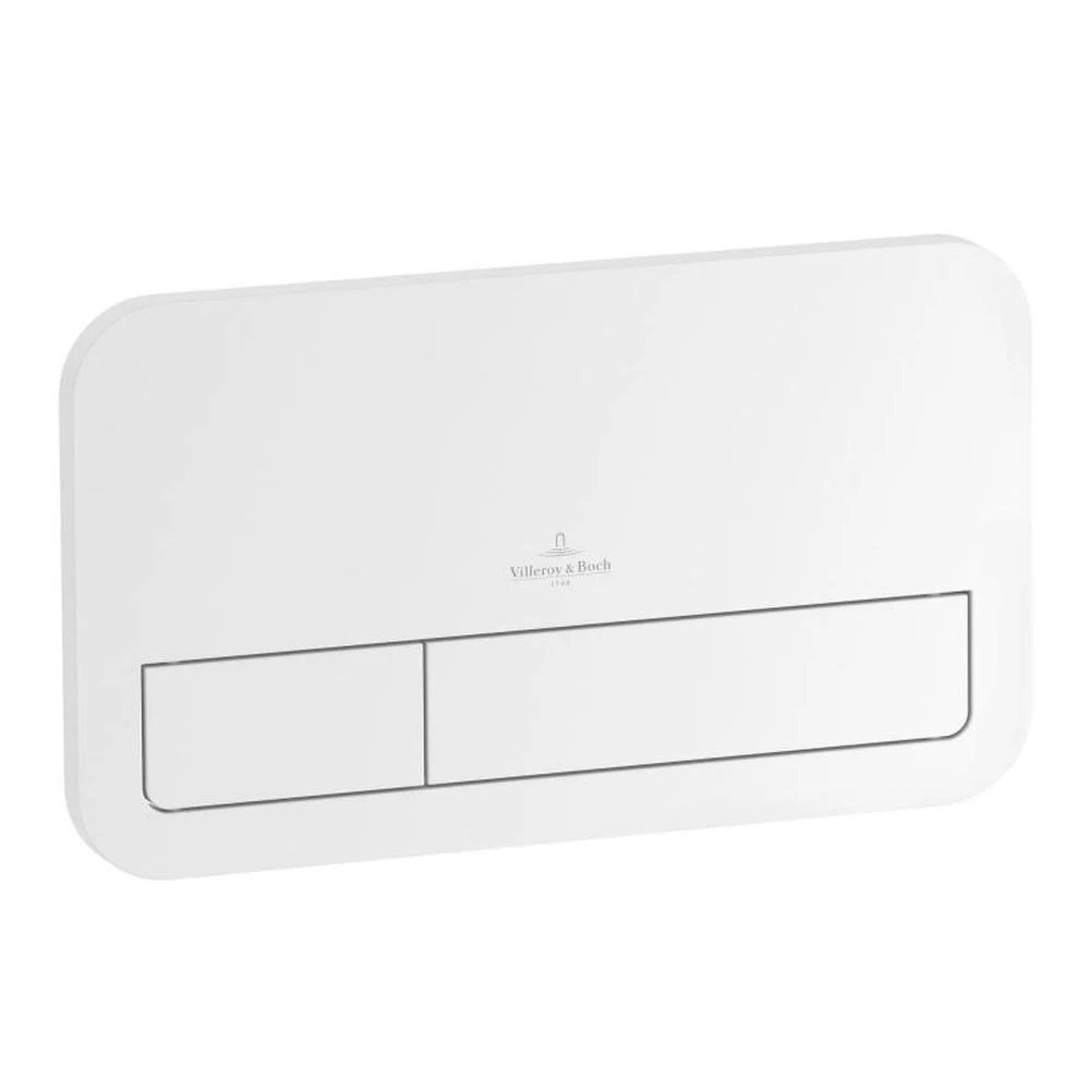 Set vas wc suspendat rimless cu capac soft close, rezervor incastrat si clapeta alba Villeroy & Boch [2]