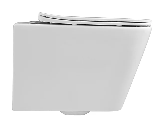 Set vas wc suspendat rimless cu capac soft close Safari si set rezervor wc incastrat Grohe Rapid SL cu set fixare si clapeta crom Skate Cosmopolitan Grohe [3]
