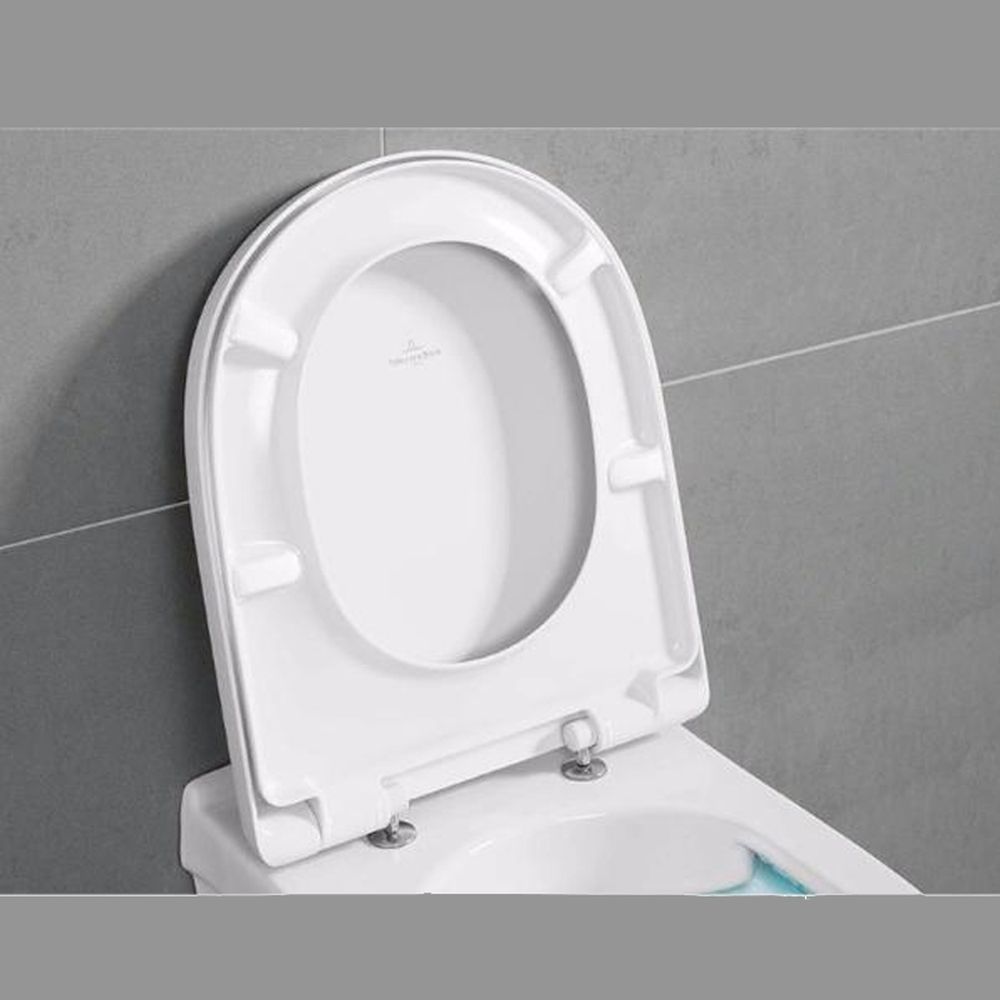 Set vas Wc suspendat rimless cu capac soft close Villeroy&Boch, Compact [4]