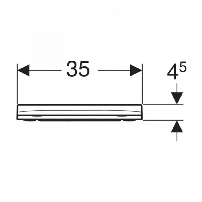 Set vas wc suspendat rimless dreptunghiular cu capac soft close alb, Geberit Smyle Square [7]