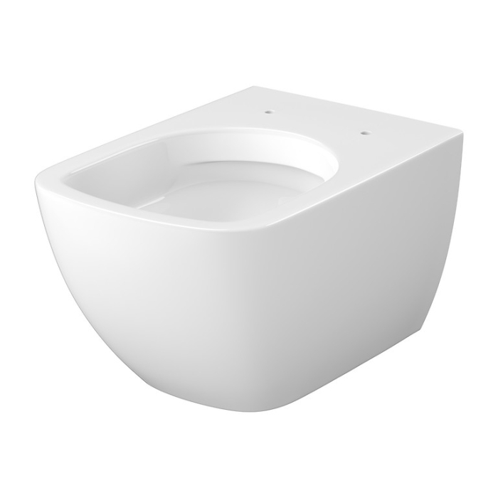 Set vas Wc suspendat Zen Pro si capac duroplast Larga Slim, alb, Cersanit [3]