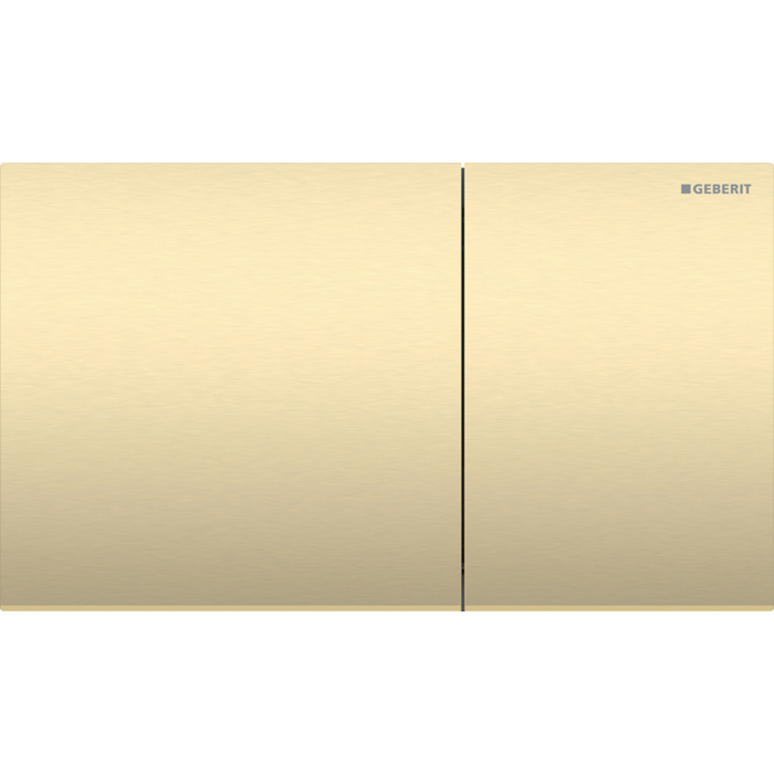 Clapeta de actionare, easy to clean, alama periata, Geberit Sigma70