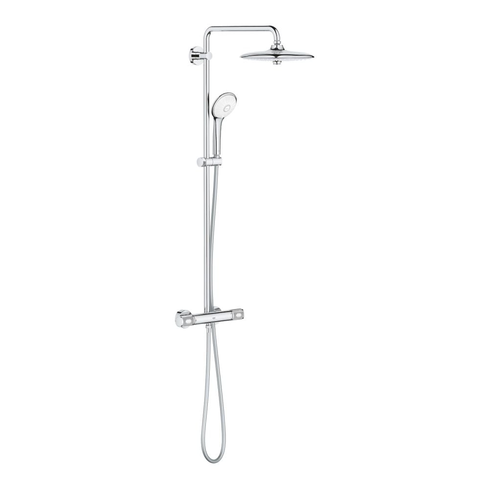 Coloana de dus crom cu baterie termostatata Grohe Euphoria System 260 II