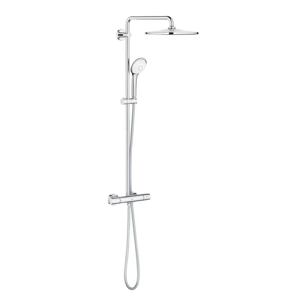 Coloana de dus crom cu baterie termostatata Grohe Euphoria System 310