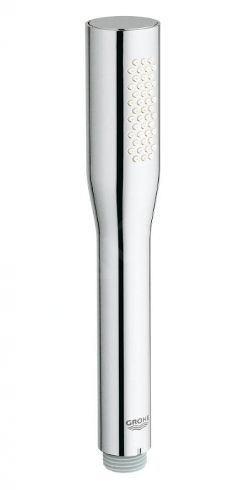 Set dus incastrat crom lucios cu baterie termostatata, palarie rotunda, Grohe Grohtherm SmartControl [3]