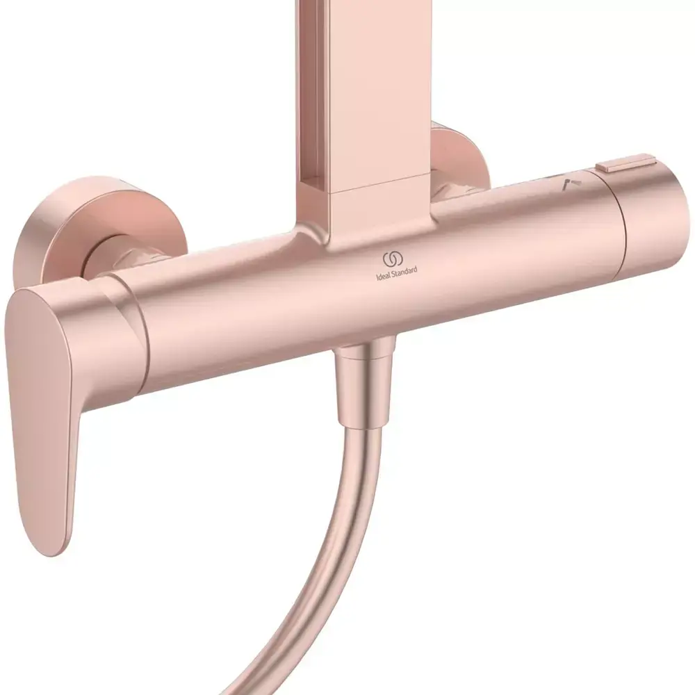 Coloana de dus rose mat cu baterie monocomanda Ideal Standard Alu+ [4]
