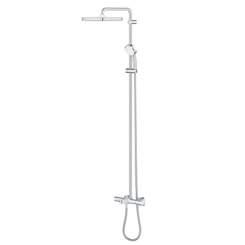 Coloana de dus crom cu baterie termostatata Grohe Tempesta Cosmopolitan New [2]