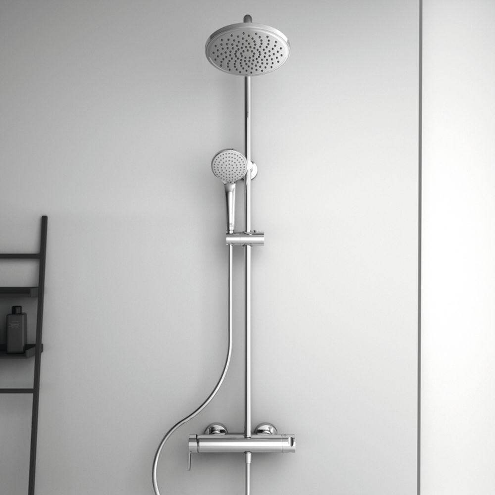 Coloana de dus cu baterie monocomanda Ideal Standard Cerafine O crom lucios [2]
